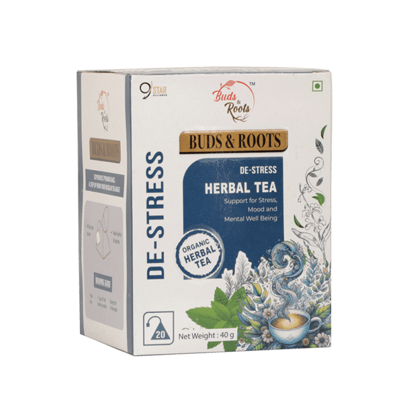 Buds & Roots De-Stress Herbal Tea