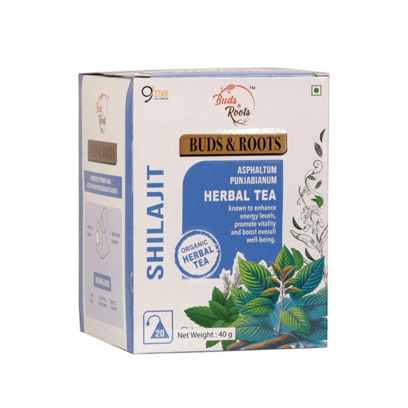 Buds & Roots Shilajit Herbal Tea