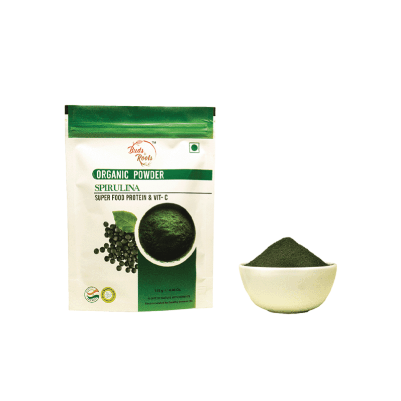 Buds & Roots Spirulina Organic Powder